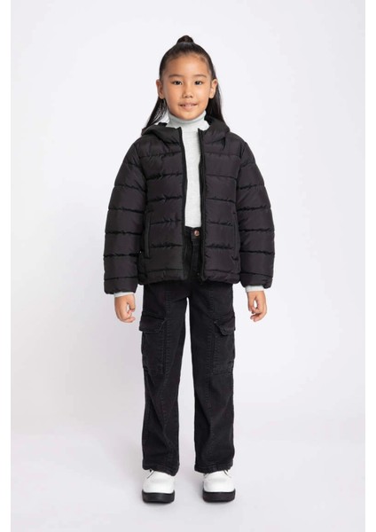 A0838 Su Itici Kapüşonlu Şişme Mont indirimleri