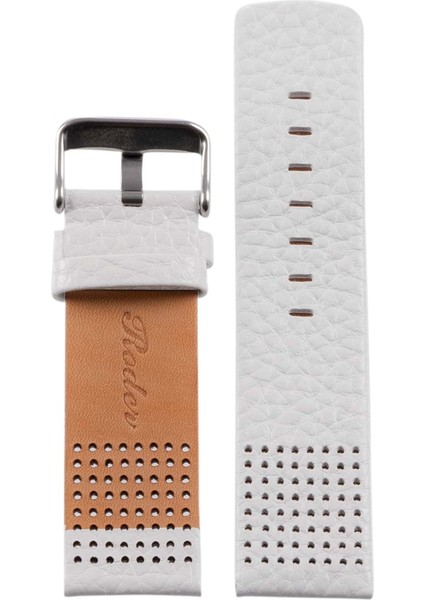 R4127 Roder Deri Kayış - Wht - 24MM