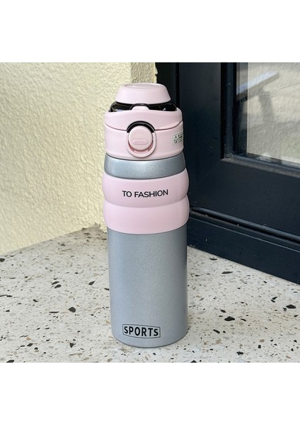 Kızlar Için Hasır Termos Bardak, Güzel Görünümlü Çift Içme Suyu Bardağı, Öğrenciler Için Paslanmaz Çelik Portatif Bardak (Yurt Dışından)