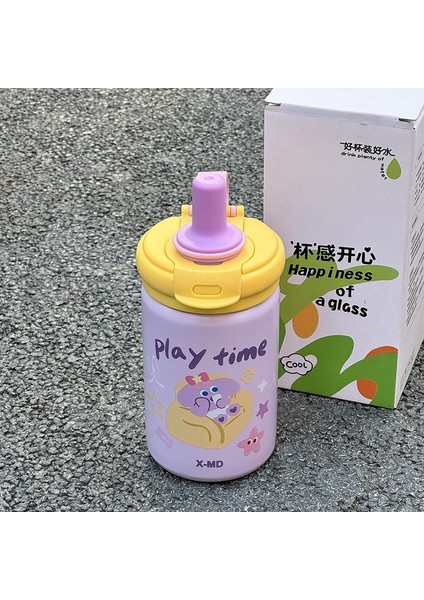 Paslanmaz Çelik Termos Bardak, Tatlı ve Portatif Su Bardağı, Canlı, Sade, Taze ve Sevimli, Kullanışlı Bardak (Yurt Dışından)