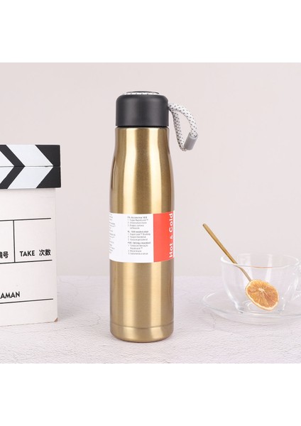 304 Paslanmaz Çelik Termos Bardak, Büyük Kapasiteli, Taşınabilir Halat Tırmanma Potu, Açık Hava Sporları Seyahat Şövalye Kupası (Yurt Dışından)