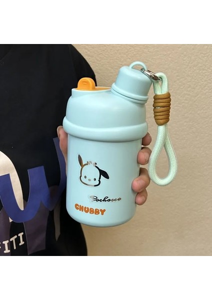 316 Paslanmaz Çelik Termos Bardak Açık Yüksek Görünümlü Erkek ve Kız Öğrenciler Araba Su Bardağı Hediye Kupası Termos Bardak (Yurt Dışından)