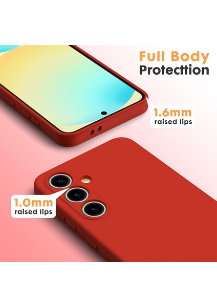 Samsung Galaxy S24 Fe Kılıf Yüksek Kalite Silikon Kamera Korumalı Içi Kadife Lansman Kapak modelleri