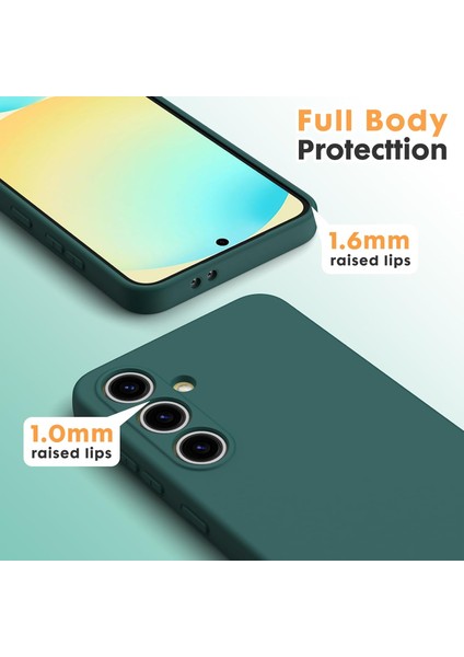 Samsung Galaxy S24 Fe Kılıf Yüksek Kalite Silikon Kamera Korumalı Içi Kadife Lansman Kapak modelleri
