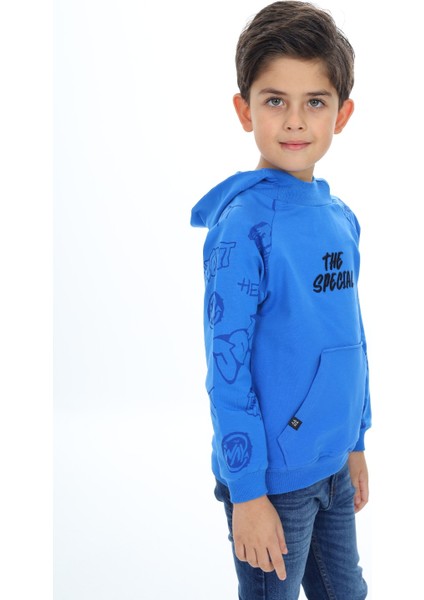 Erkek Çocuk Nakışlı Sweatshirt modelleri