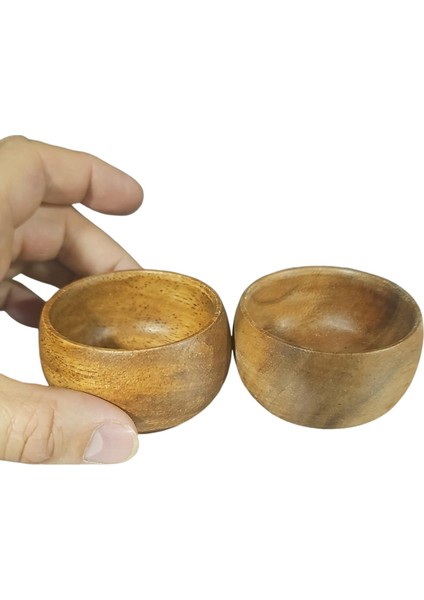 Bambu Çerezlik 2'li (6 Cm)