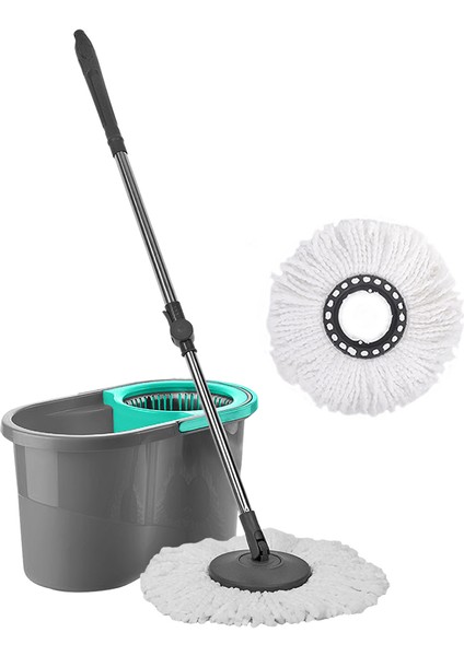 Otomatik Temizlik Seti ve Mikrofiber Yedek Mop