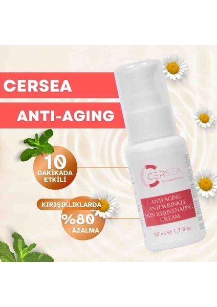 Yaşlanma Karşıtı Botoks Krem Anti-Aging Anti-Wrinkle Botox Cream 50 Ml