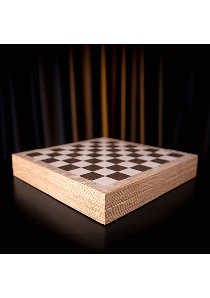 Metal Klasik Satranç Takımı Antik ve Rustik Desenli Mdf Sandıklı Satranç Tahtası (36X36X6 Cm.) indirimleri