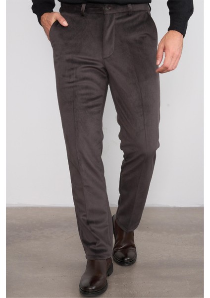 C.k 9247 Mentality Erkek Kadife Yan Cep Pantolon Koyu Kahve No:5 fiyatları