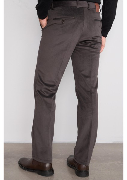 C.k 9247 Mentality Erkek Kadife Yan Cep Pantolon Koyu Kahve No:5 fırsatları