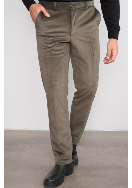 C.k 9247 Mentality Erkek Kadife Yan Cep Pantolon Haki No:7 fiyatları