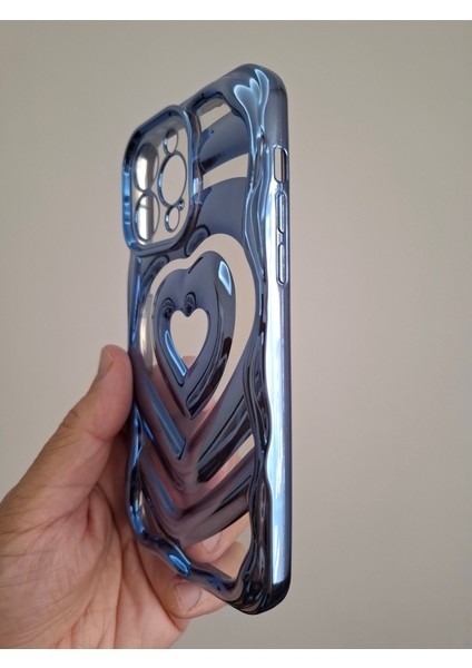 iPhone 14 Pro Max Kalpli 3D Metalik Görünümlü Kamera Korumalı Lüks Kılıf modelleri