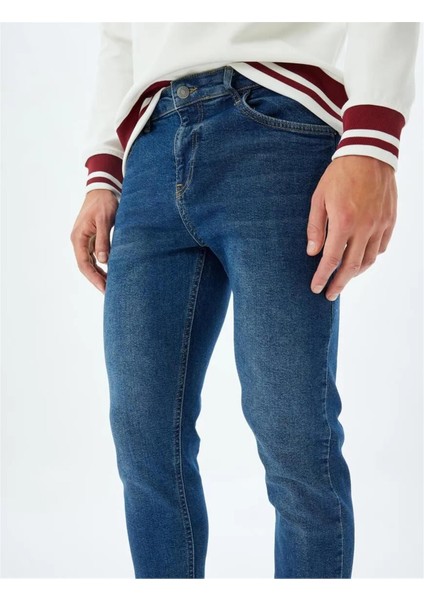 5WAM40076ID 741 Koyu Indıgo Erkek Pantolon indirimleri