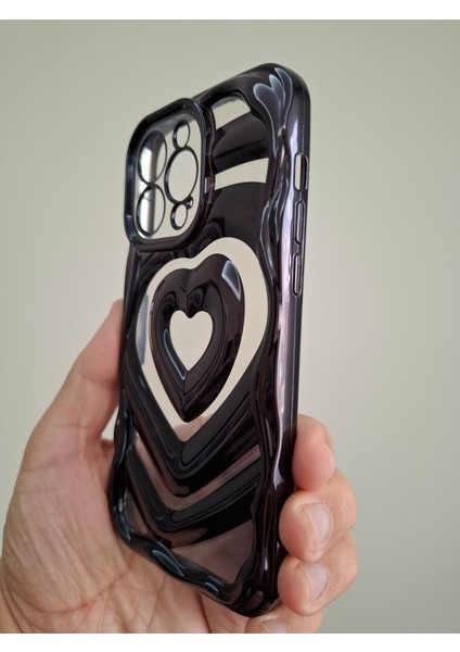 iPhone 14 Pro Max Kalpli 3D Metalik Görünümlü Kamera Korumalı Lüks Kılıf fırsatları