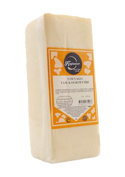 Taze Kaşar Peyniri 1000 gr