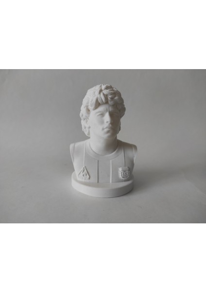 Diego Armando Maradona Bust Futbol Futbol Is Love 10 cm