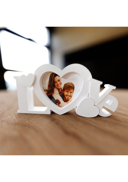 Love Yazılı Fotoğraf Çerçevesi 2