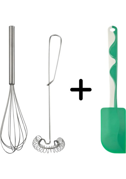 Çırpıcı Set ve Spatula