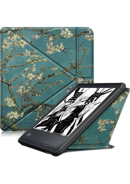Kobo Libra Color 2024 Için Deri Akıllı Tablet Kılıfı (Yurt Dışından)