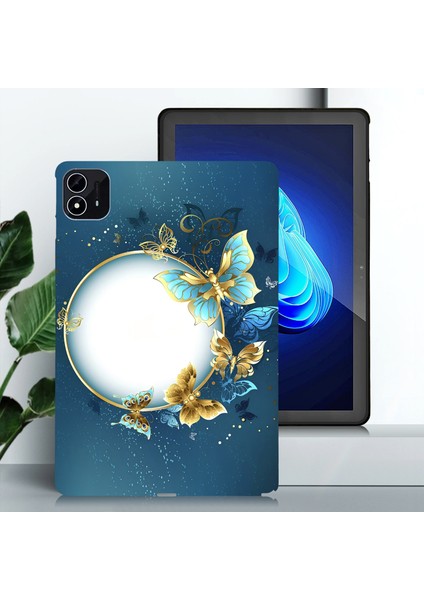 Itel Pad One Için Boyalı Tpu Tablet Kılıfı (Yurt Dışından)