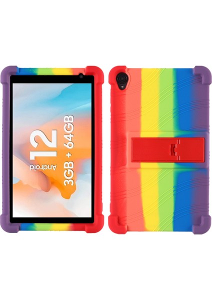 Blackview Tab 50 Wifi Için Darbeye Dayanıklı Silikon Tablet Kılıfı (Yurt Dışından)