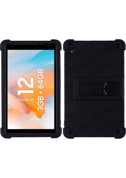 Blackview Tab 50 Wifi Için Darbeye Dayanıklı Silikon Tablet Kılıfı (Yurt Dışından)