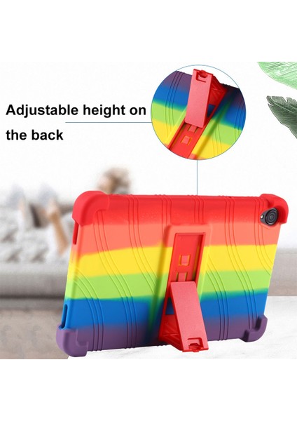 Blackview Tab 50 Wifi Için Darbeye Dayanıklı Silikon Tablet Kılıfı (Yurt Dışından) indirimleri