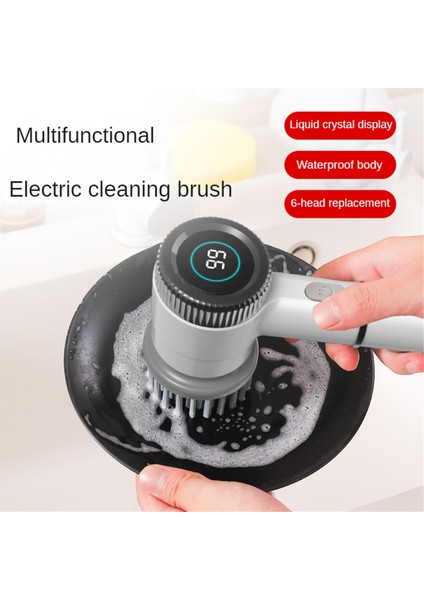 Elektrikli Spin Scrubber Elektrikli Temizleme Fırçası Akülü Güç Scrubber ile 5 Banyo Mutfaklar Için Fırça Kafalarını Değiştirin (Yurt Dışından) modelleri
