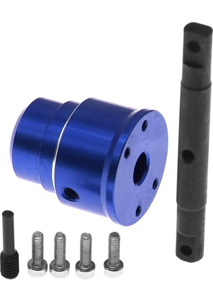 Alüminyum Alaşımlı Diferansiyel Soyunma Makarası Traxxas Zırvesı 1/10 S Rc Araba Yükseltme Parçaları Aksesuarları Mavi (Yurt Dışından)