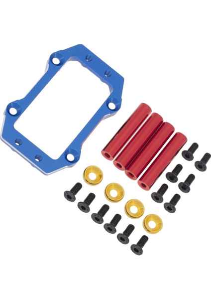 Arrma 1/8 Kraton Outcast Senton Talion Typhon 6s Blx Rc Araba Yükseltme Parçaları Için Metal Direksiyon Servo Dağı, Mavi (Yurt Dışından) fiyatları