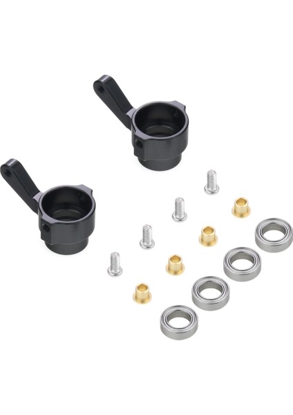 Metal Direksiyon Kupası Dönüş Fincan Kiti Wpl C14 C24 C34 C44 B14 B1 B16 B24 B36 Mn D90 D91 MN99S Rc Araba Parçaları, Siyah (Yurt Dışından) fırsatları
