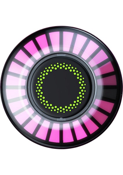 Rgb LED Araba Aroma Yayıcı Araba Atmosfer Işığı Klima Hava Çıkışı Kolye Ses Kontrollü Müzik Ritim Işığı (Yurt Dışından)