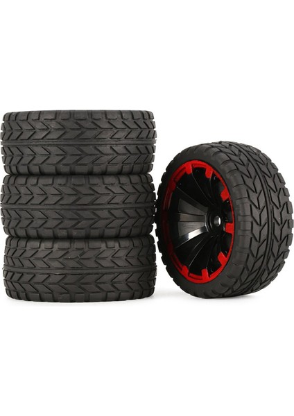 1/10 Rc Yarış Araba Lastikleri Yolda Touring Drift Araba Lastiği Tekerlek Tamiya TT01 TT02 TA06 XV01 Ptg-2 Hpı Wr8 Kyosho Hsp (Yurt Dışından) fırsatları