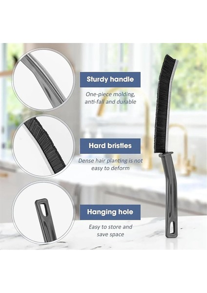 Trinketzy Fırça, Trinketzy Sert Kıllı Aralık Temizleme Fırçası, Trinketzy Aralık Temizleme Fırçası (2 Adet Siyah+2 Adet Beyaz) (Yurt Dışından) fırsatları