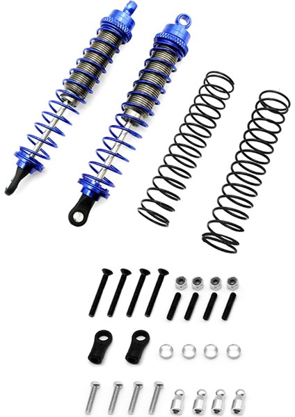 Metal Delik Aralığı 106MM Amortisör Amortisör Kiti 1/10 Rc Paletli Araba Eksenel Trx4 SCX10 D90 Slas (Yurt Dışından)