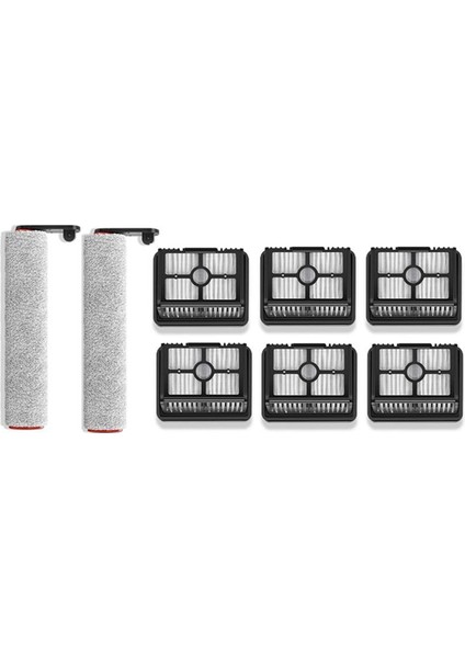 Fit For / H30 Rulo Yumuşak Fırça Hepa Filtreli Elektrikli Süpürge Yedek Yedek Parça Aksesuarları (Yurt Dışından)