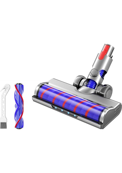 Motorhead Parke Zemin Aparatı Dyson V7 V8 V10 V11 V15 LED Farlar ile Elektrikli Süpürgeler Rulo Fırça Parçaları (Yurt Dışından)