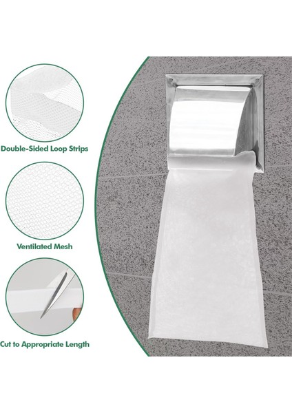 4 Paket Kurutucu Havalandırma Tüy Bırakmayan Çanta Tüy Bırakmayan Tuzaklar Tüy Bırakmayan Toz Torbası Açık Hava Kurutucu Delikleri Için Tüy Bırakmayan ve Toz Yakalayan Beyaz (Yurt Dışından) fiyatları