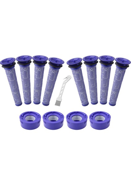 Dyson V7, V8 Hayvan ve Mutlak Vakum Için Yedek Vakum Filtreleri, Bölüm 965661-01 ve 967478-01 ile Karşılaştırın (Yurt Dışından)