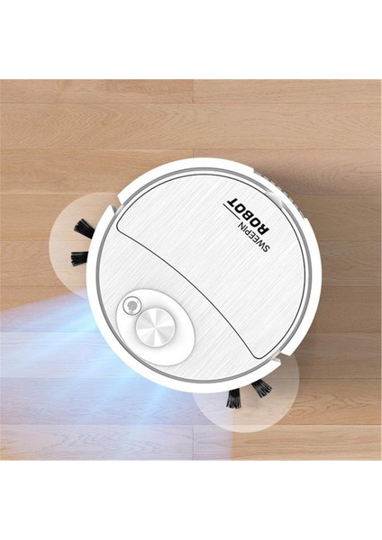 USB Süpürme Robotlu Süpürge Paspas 3 In 1 Akıllı Kablosuz Sürükleme Temizleme Süpürme Zemin Ev Ofis Için-C (Yurt Dışından) fiyatları