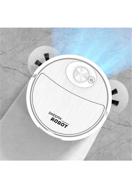 USB Süpürme Robotlu Süpürge Paspas 3 In 1 Akıllı Kablosuz Sürükleme Temizleme Süpürme Zemin Ev Ofis Için-C (Yurt Dışından) modelleri