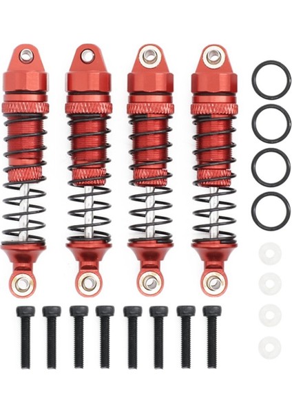 4pcs Traxxas Için Metal Ön ve Arka Şok Emicisi Traxxas Latrax Teton Çöl Prerunner Sst 1/18 Rc Kamyon Araba Yükseltme Parçaları, A (Yurt Dışından)