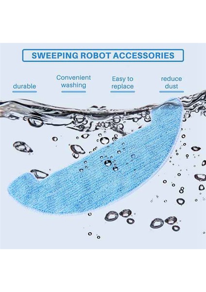A4 A4S A40 Robotik Süpürge Için Yedek Parçalar CEN550 Ana Fırça Paspas Bezi Yan Fırça (Yurt Dışından)