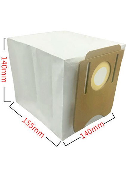 S8 S8 + Robotik Elektrikli Süpürge Için 5 Paket Toz Torbası Yedek Ek Yedek Parça Ev Temizliği (Yurt Dışından)