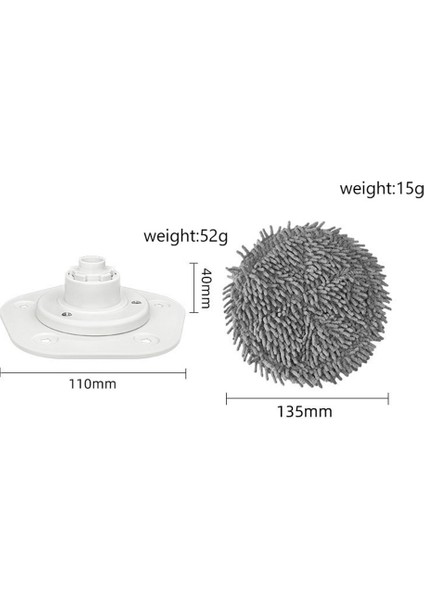 Pro STYTJ06ZHM Robotlu Süpürge Için 5 Adet Yedek Parçalar Ayrılabilir Paspas Bezi Tutucu Temizleme Fırçası (Yurt Dışından) fırsatları