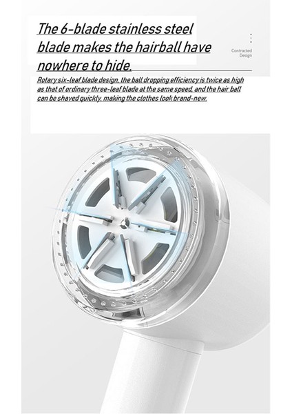 Taşınabilir Lint Sökücü Saç Topu Giyotin Kazak Sökücü Yaprak Kesici Kafa Mini Motor Giyotin Beyaz (Yurt Dışından) fırsatları