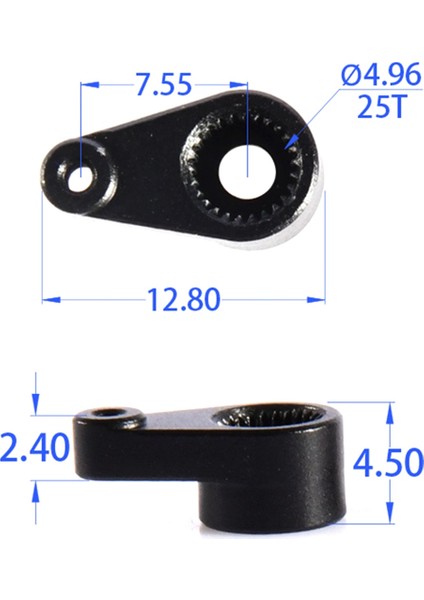 Rc Araba Aksesuarları, Afrc D1802MG 5g Direksiyon Dişlisi Için Dıy Metal Direksiyon Dişlisi Kolu Drift Araba (Yurt Dışından) fiyatları