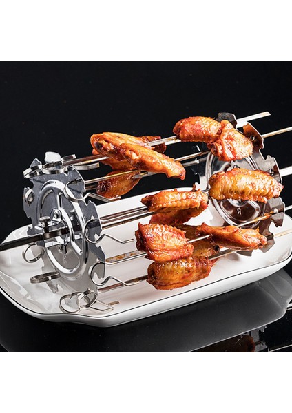 Barbekü Çelik Metal Kavurma Rotisserie Şiş Iğne Kafesi Fırın Kebap Makinesi Izgara Araçları (Yurt Dışından) fiyatları