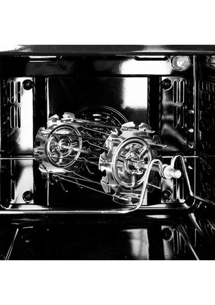 Barbekü Çelik Metal Kavurma Rotisserie Şiş Iğne Kafesi Fırın Kebap Makinesi Izgara Araçları (Yurt Dışından) fırsatları